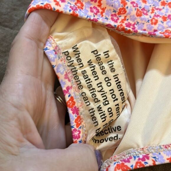 Amazon Essentials Women's High-Waist Bikini‎ Bottoms. Floral. Size 5X - Picture 3 of 8